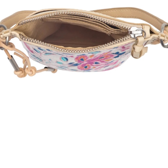 Lucky Brand Lika Leather Crossbody in Stucco Multi - Picture 7 of 7